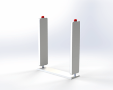 RFID服裝門店智能門禁 UHF超高頻通道門 1米智能門禁